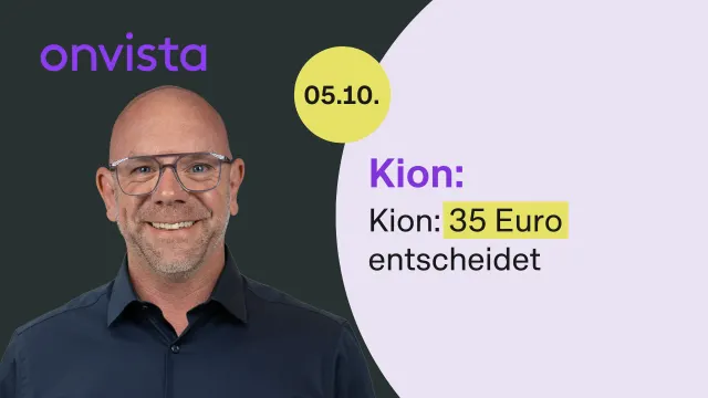 Kion: Unter 35 Euro steigt das Risiko deutlich