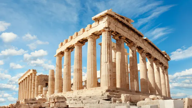 Parthenon auf der Akropolis in Athen