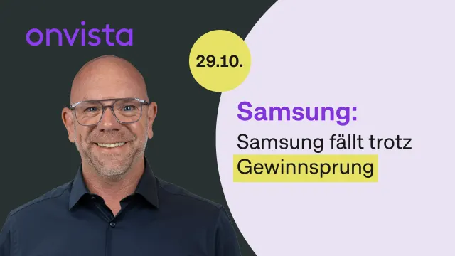 Samsung: Starke Gewinne machen den Kursrutsch überzogen