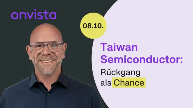 Taiwan Semi: Ich sehe den Rückgang als Chance
