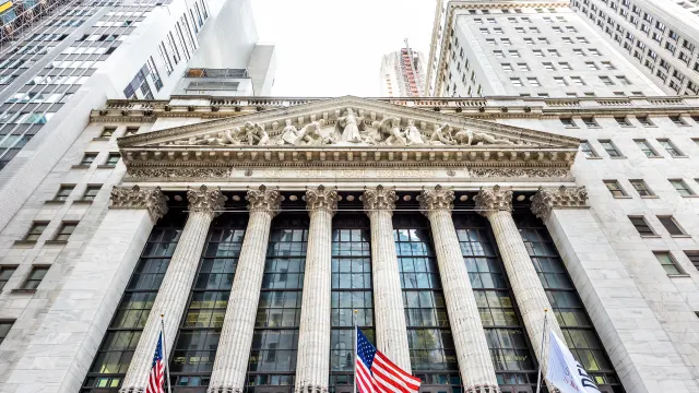 Die Börse in New York