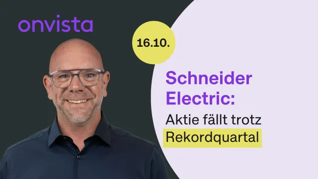 Schneider Electric: Die Aktie fällt trotz Rekordquartal