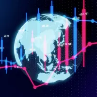 Ein Kurschart vor einer Weltkugel