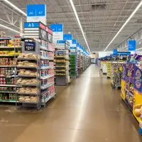 In einem Supermarkt in den USA.