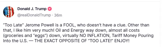Trump Tweet