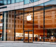 Ein Apple Store ist zu sehen