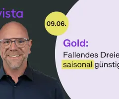 Gold: Fallende Dreiecksformation – saisonale Chance
