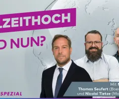 Die Gesprächsteilnehmer sind zu sehen