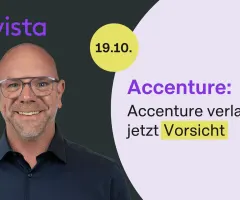 Accenture: Nach dem Kursanstieg ist Vorsicht angebracht