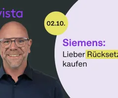 Siemens: Ich kaufe lieber Rücksetzer
