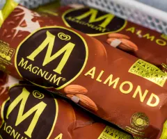 Eiscreme von Magnum ist zu sehen.