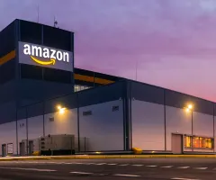 Ein Amazon-Versandzentrum