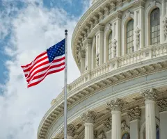 Das Kapitol in Washington.