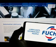 Fuchs-Logo auf Smartphone