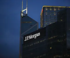 Das Logo von JPMorgan