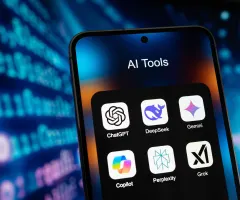 KI-Apps auf einem Smartphone
