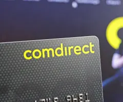Eine Kreditkarte der Comdirect.