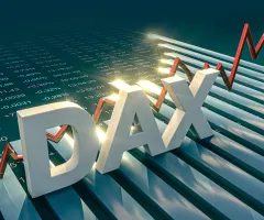 Dax als Wort auf Chart