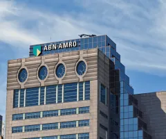 ABN Amro Gebäude mit Logo