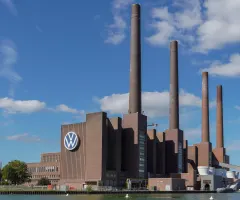 Das Volkswagen-Stammwerk ist zu sehen.
