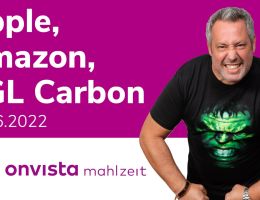 onvista Mahlzeit: Dax wieder vorsichtiger - Apple, Amazon, SGL Carbon und schiebt Joe Biden Solar- und Wasserstoff-Aktien wieder an?